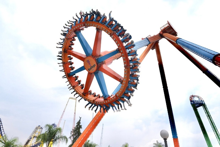 5. Crazanity en Six Flags México. Foto - Six Flags México (Facebook)