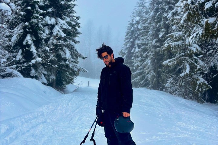 5. Diego Klein esquiando. Foto - @diegokleinfranco (Instagram)