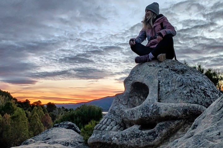 5. Escultura De Muerte en la Ruta de las Caras. Foto - @cris.grasshopper (Instagram)