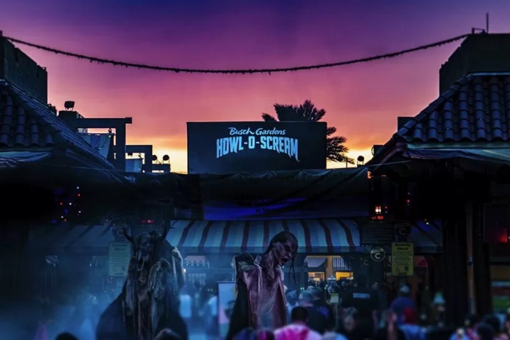 5. Howl-O-Scream en Busch Gardens. Foto - Thrill Geek