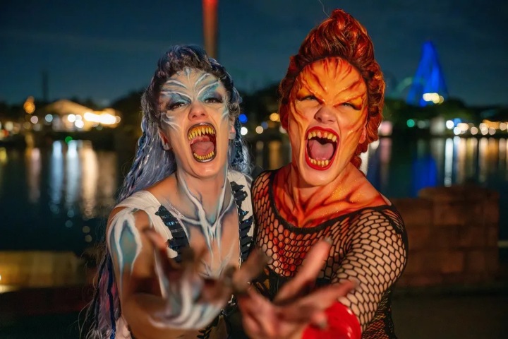 5. Monstruos marinos en Howl-O-Scream. Foto - positivelyosceola