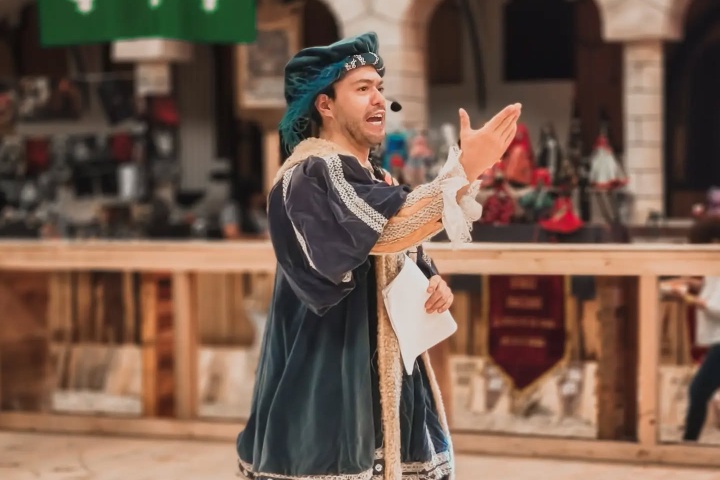 5. Show medieval en Barakah. Foto - Castillo Barakah (Facebook)