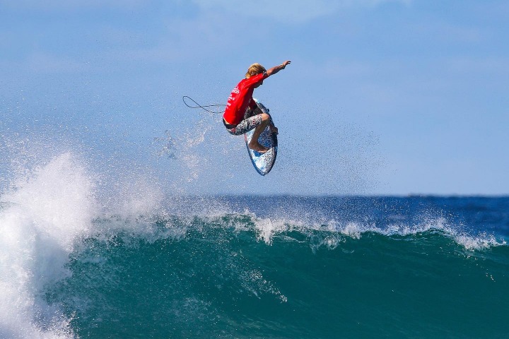 5. Surfista durante el Pacífico Surf Open Cerritos. Foto - @barracudacantina (Instagram)