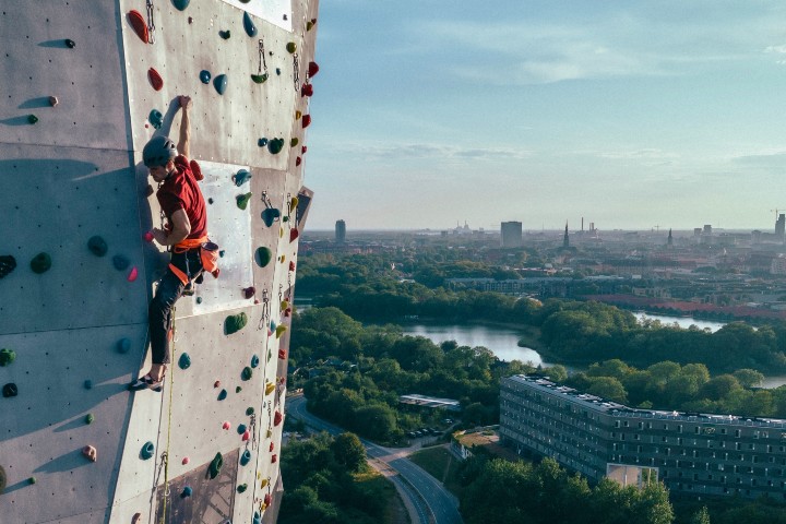 6. Muro de escalada en CopenHill. Foto - @copenhilldk (Instagram)