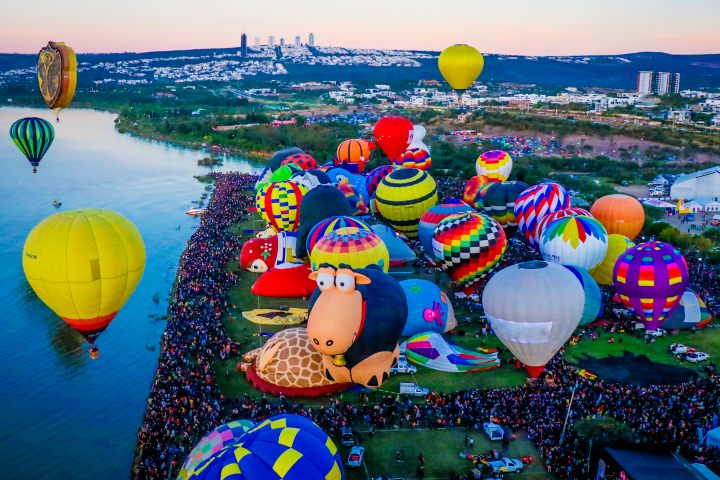 7. Festival Internacional del Globo en León. Foto - Archivo FIG
