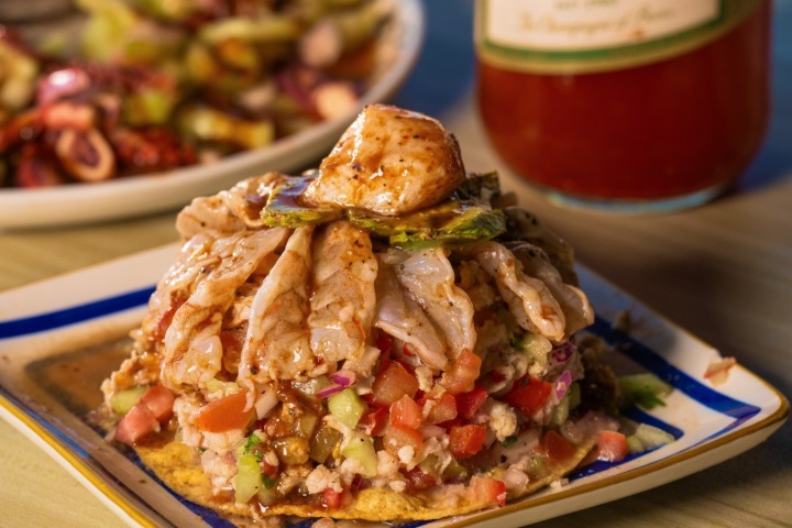 7. Tostada de mariscos en San Felipe. Foto - @sanfelipetravel.mx (Instagram)