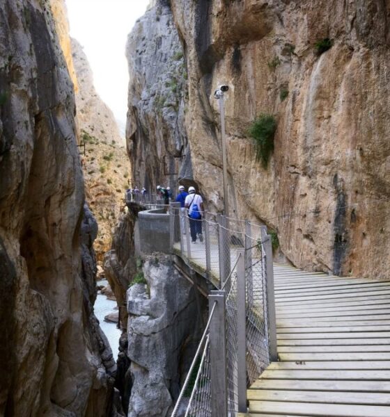 EL CAMINITO DEL REY. Foto - Caminito del Rey (Facebook)