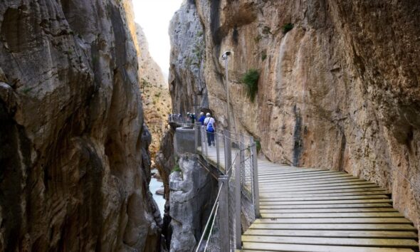 EL CAMINITO DEL REY. Foto - Caminito del Rey (Facebook)