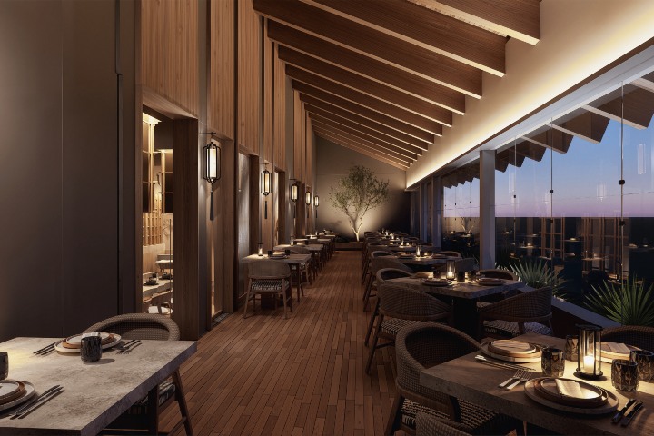 EXTRA. Concepto artístico de restaurante. Foto - Archivo Royalton Vessence Cancun