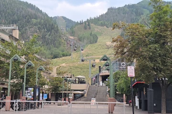 1. Base de Aspen Mountain. Foto - Julio García
