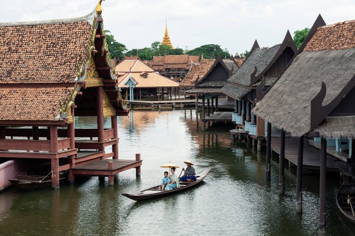 1. Canales en Muang Boran. Foto - เมืองโบราณ สมุทรปราการ (Facebook)