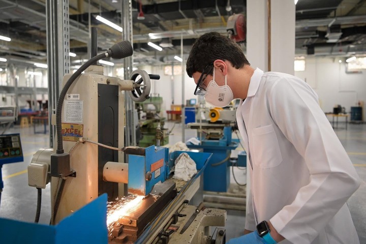 1. Estudiante en la American University of Sharjah . Foto - American University of Sharjah (Facebook)