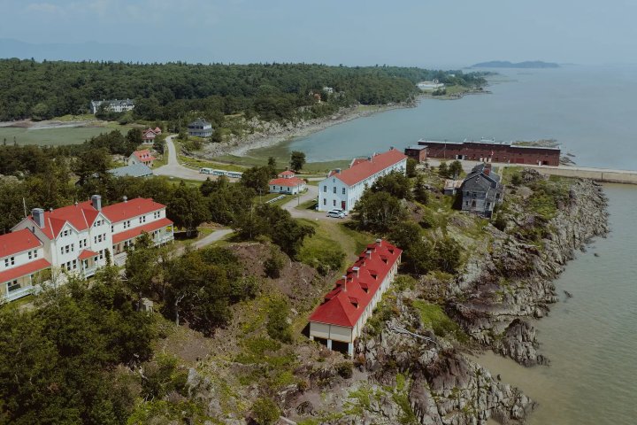 1. La isla Grosse Île. Foto - Tourisme Chaudière-Appalaches