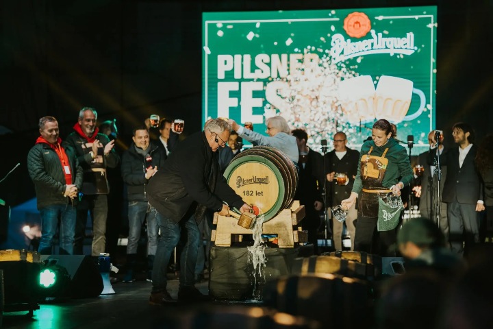 2. Inauguración del Pilsner Fest. Foto - Plzeňský Prazdroj