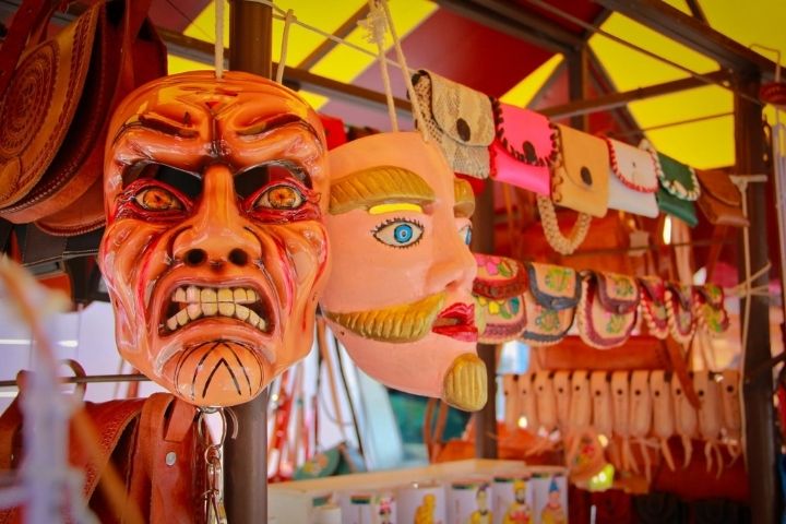 2. Máscaras de Naolinco. Foto - Turismo Naolinco (Facebook)