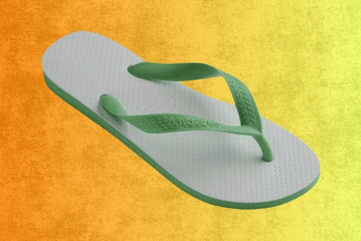 3. Havaianas con tira verde. Foto - Amazon