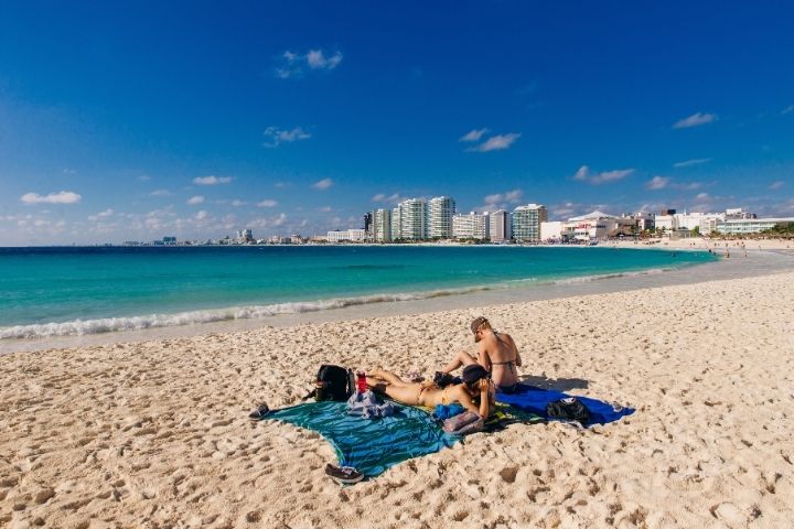3. Viajeras en Cancún. Foto - Irina Brester (Getty Images)