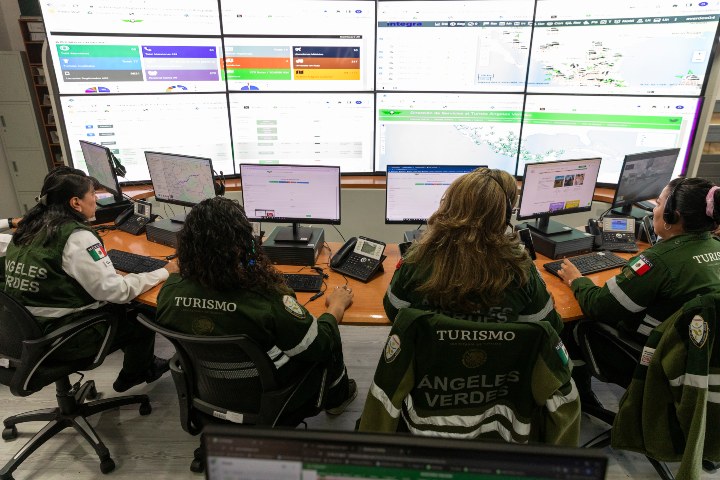 Centro de Geointeligencia de los Ángeles Verdes. Foto. - Secretaría de Turismo
