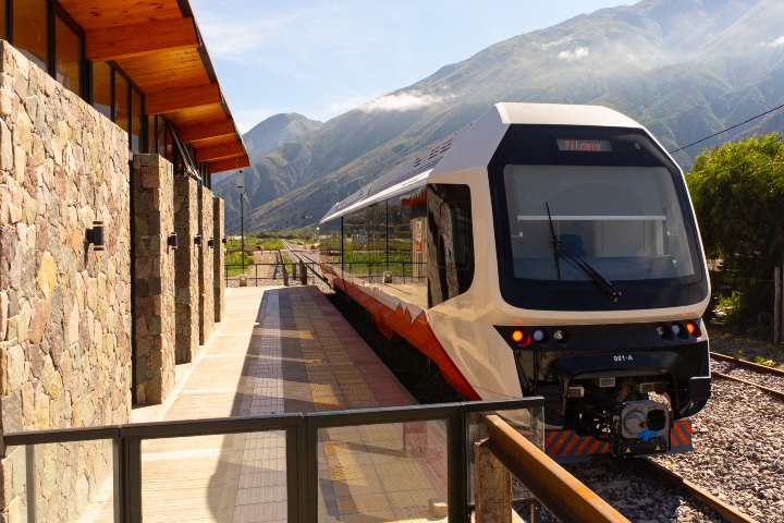 4. Estación Tilcara del Tren Solar. Foto - @trensolaroficial (Instagram)