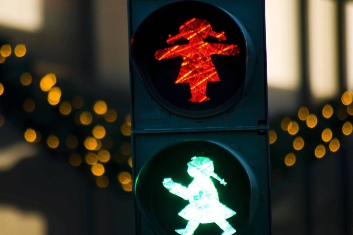 5. Ampelmädchen. Foto - Berliner Morgenpost