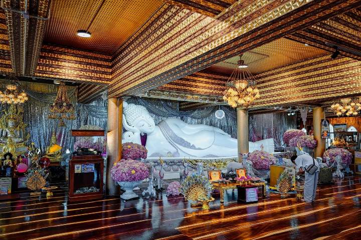 5. Interior del Maha Vihara de los Cinco Budas. Foto - Unseen Tour Thailand (Facebook)
