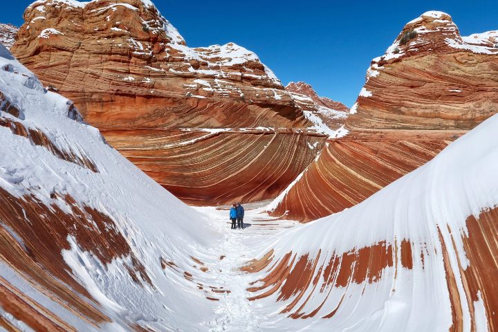 5. Invierno en The Wave. Foto - u_by-josh (Reddit)