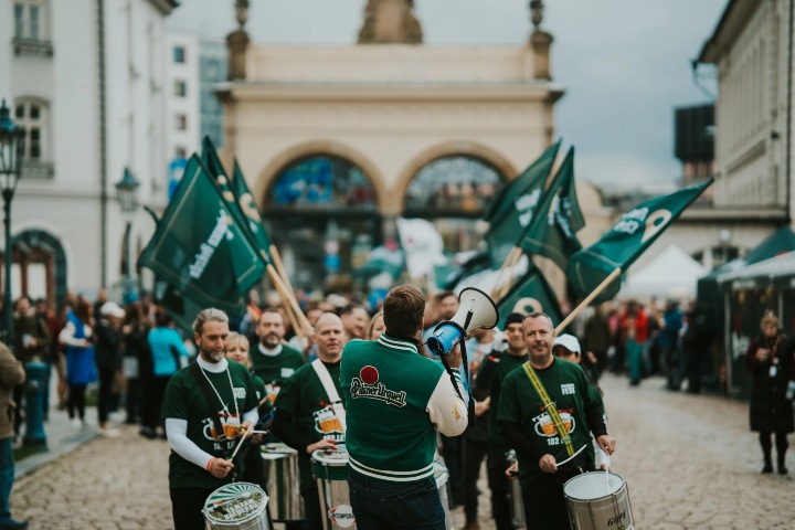 6. Banda durante la celebración del Pilsner Fest. Foto - Plzeňský Prazdroj