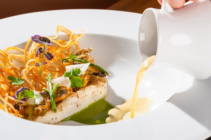 8. John Dory with Saffron Jus servido en Partage. Foto - Partage (Facebook)