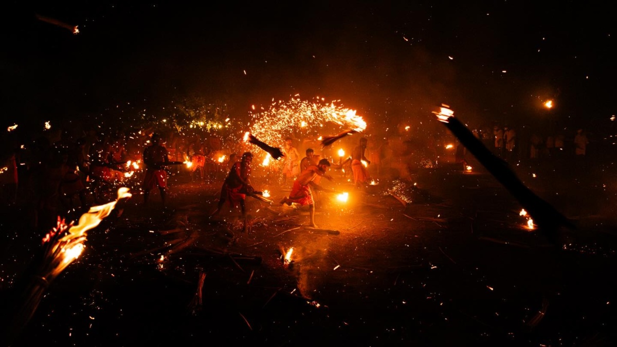 AGNI KELI EN LA INDIA. Foto - @gladwinpinto_official (Instagram)