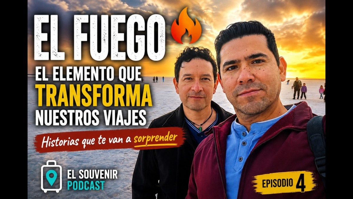 EL FUEGO EL SOUVENIR PODCAST. Foto - El Souvenir