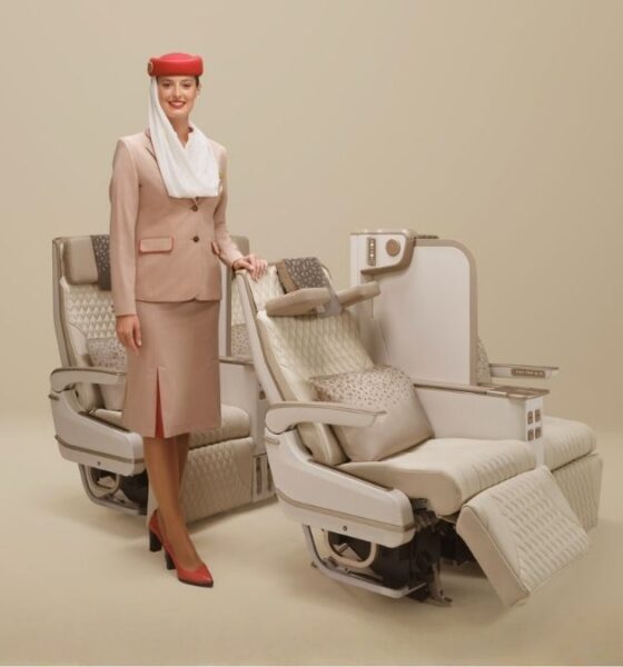 EMIRATES PRESENTA NUEVOS ASIENTOS ELÉCTRICOS. Foto - Emirates
