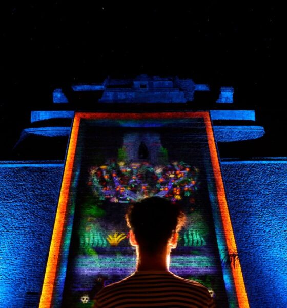 SHOWS DE VIDEOMAPPING EN YUCATÁN. Foto - Cocolab