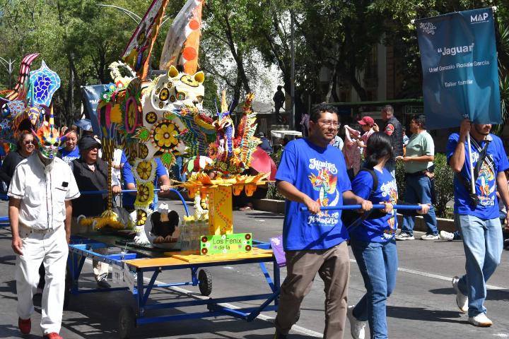 1. Desfile de Alebrijes. Foto - Museo de Arte Popular (Facebook)