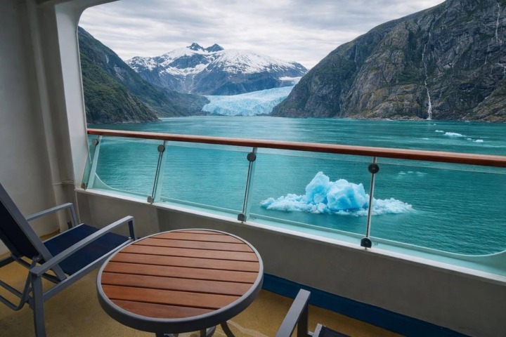 1. Hielo en crucero por Alaska. Foto - Leisure by Lisa Travel Planning (Facebook)