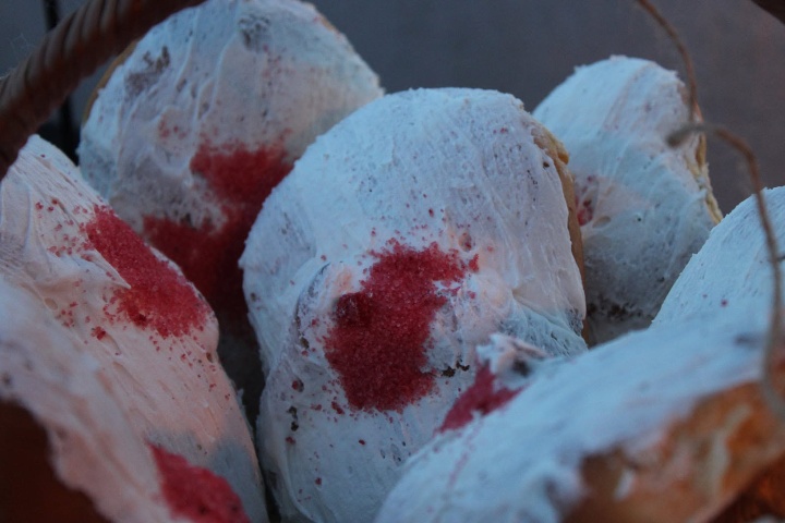 1. Pan de muerto acambarense. Foto - Rostros de Acámbaro (Facebook)