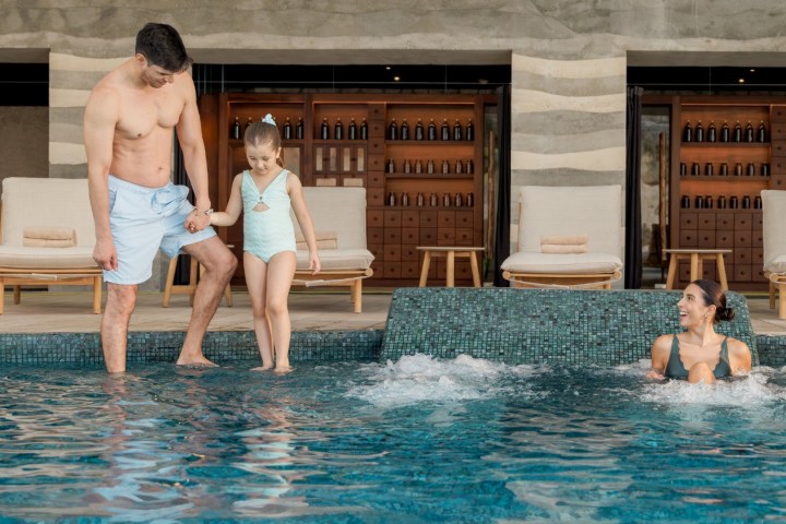 2. Familia en Muluk Spa. Foto - @hotelxcaretmexico (Instagram)