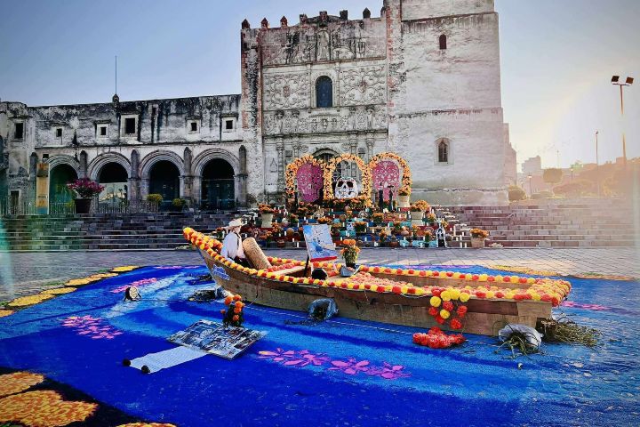 2. Tapete durante el Festival Internacional Xanharu 2025. Foto - Estado de Guanajuato, México (Facebook)