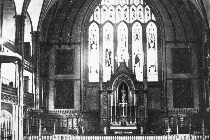 3. Antigua fotografía de la Basílica de Notre-Dame de Montreal. Foto - Basilique Notre-Dame de Montreal
