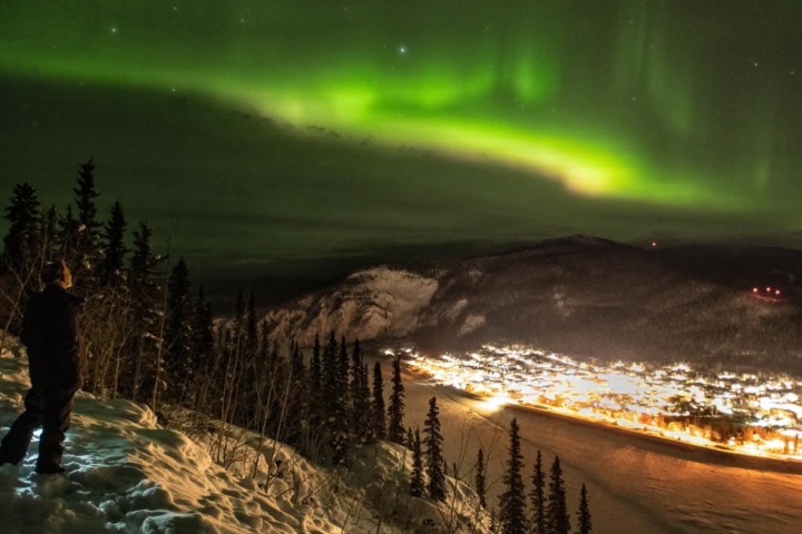 3. Auroras boreales en Yukón. Foto - Travel Yukon (Facebook)