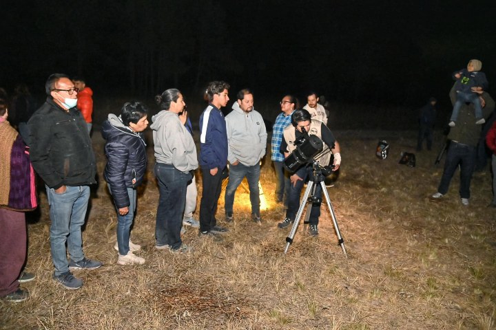 3. Avistamiento de estrellas en el Parque Ecológico El Tecuán. Foto - Parque Ecológico El Tecuán (Facebook)