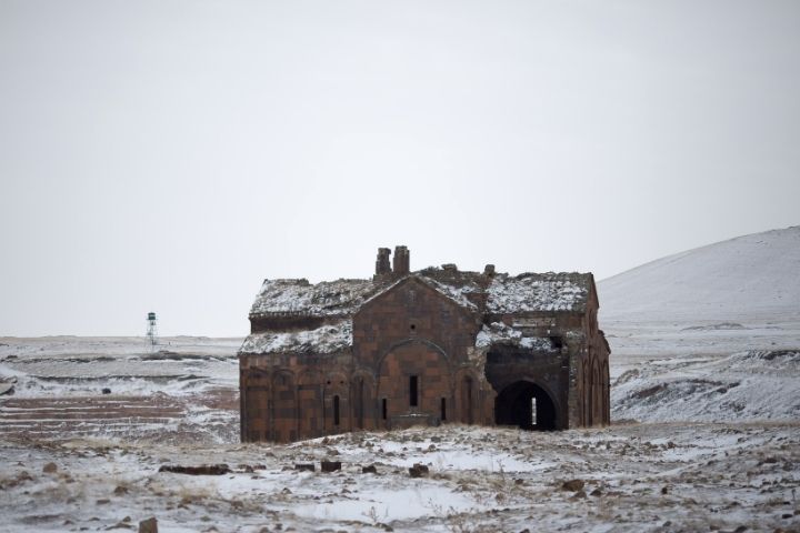 3. Catedral de Ani durante el invierno. Foto - agrobacter (Getty Images)