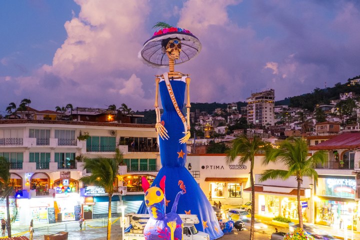 3. Catrina monumental 2025. Foto - @visitpuertovallarta (Instagram)