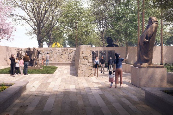 3. Concepto artístico del Hirshhorn Sculpture Garden. Foto - Smithsonian
