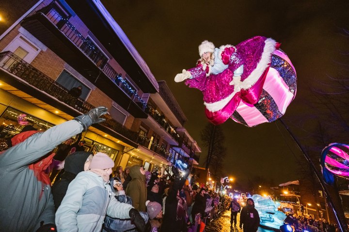 3. Desfile durante el Carnaval de Invierno de Quebec. Foto - Carnaval de Québec (Facebook)