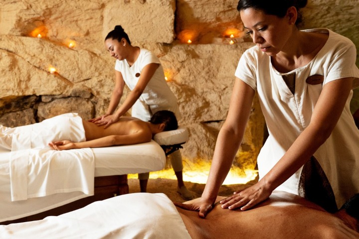 3. Masaje en Muluk Spa. Foto - @hotelxcaretmexico (Instagram)
