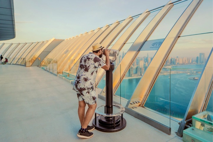 3. Viajero en The View at The Palm. Foto - theviewpalm