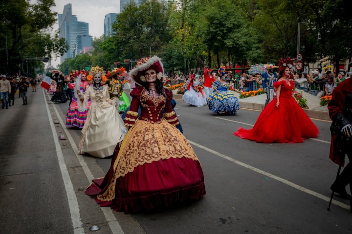4. Mega Procesión de las Catrinas. Foto - Mega Procesión De Las Catrinas (Facebook)