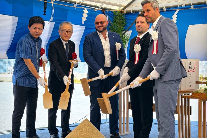 Representantes de la alianza para la nueva terminal en el evento. Foto. - afamok (Instagram)