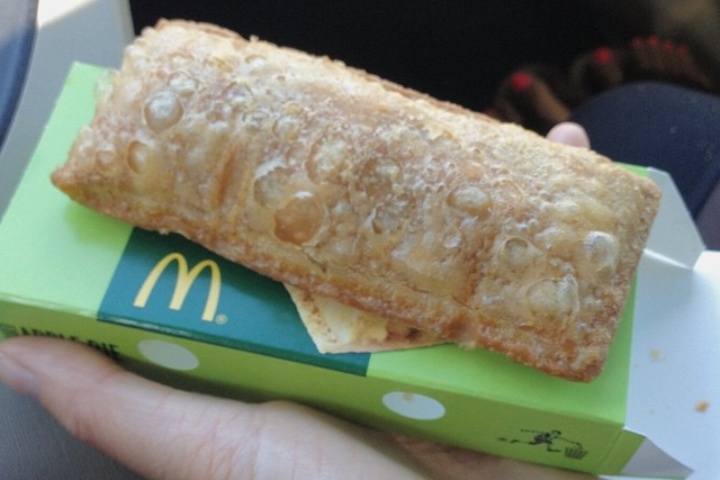 4. Tarta de manzana frita. Foto - @tryitordiet (Instagram)