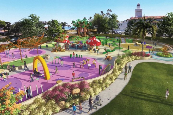 5. Concepto artístico de Gwendolyn’s Playground. Foto - Gwendolyn Strong Foundation (LinkedIn)